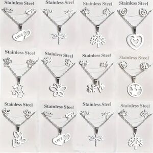 Stainless Steel Necklace Set NIP